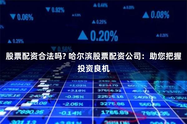 股票配资合法吗? 哈尔滨股票配资公司：助您把握投资良机